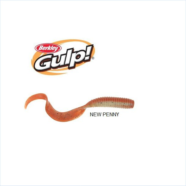 Berkley Gulp Grub 5" New Penny