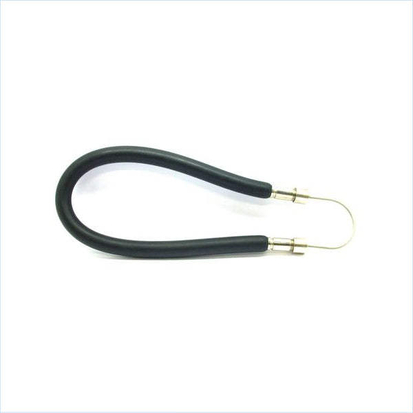 Undersee Screw Bridle 12"x5/8 Black Rubber