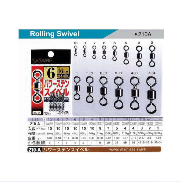 Sasame Rolling Swivel #1