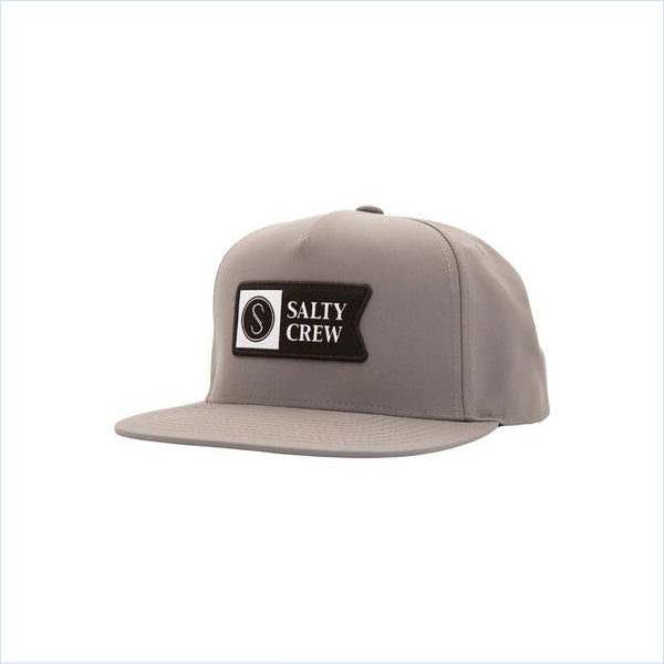 Salty Crew Alpha Tech 5 Panel Grey