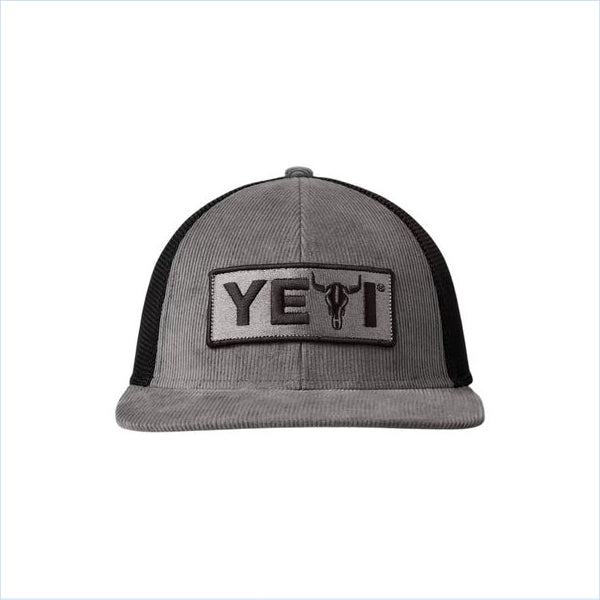 Steer Flat Brim Hat Gray