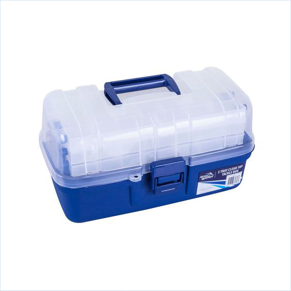 Jarvis Walker Tackle Box 1 Tray Clear Top