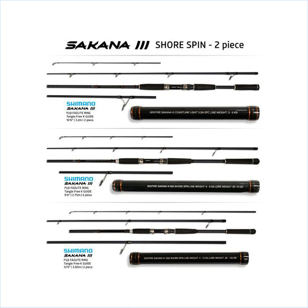 Sakana III Shore Spin