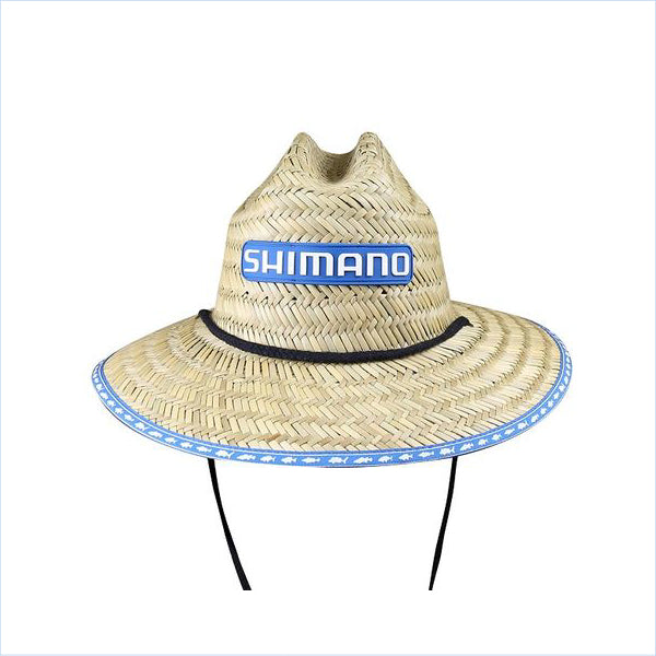 Shimano Kids Blue Straw Hat