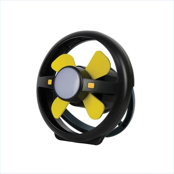 Portable Fan & Light Rechargeable