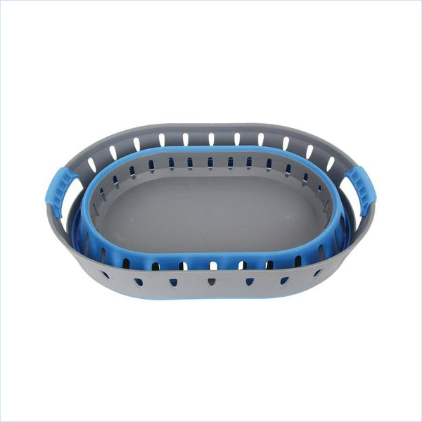 Pop Up Laundry Basket Blue