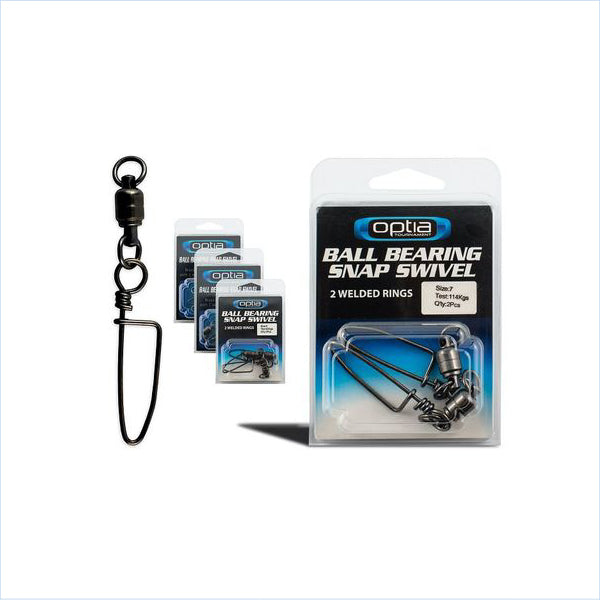 Optia Swivel Brass BB Coastlock Black