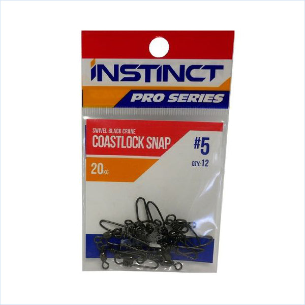 Swivel Black Crane Snap