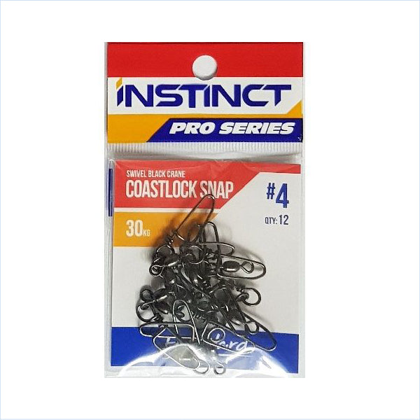 Swivel Black Crane Snap