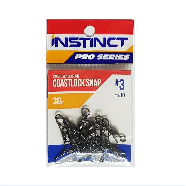 Swivel Black Crane Snap