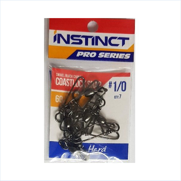 Swivel Black Crane Snap