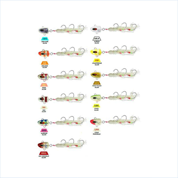 Vexed Bottom Meat DLX 110gm Orange Zebra Glow