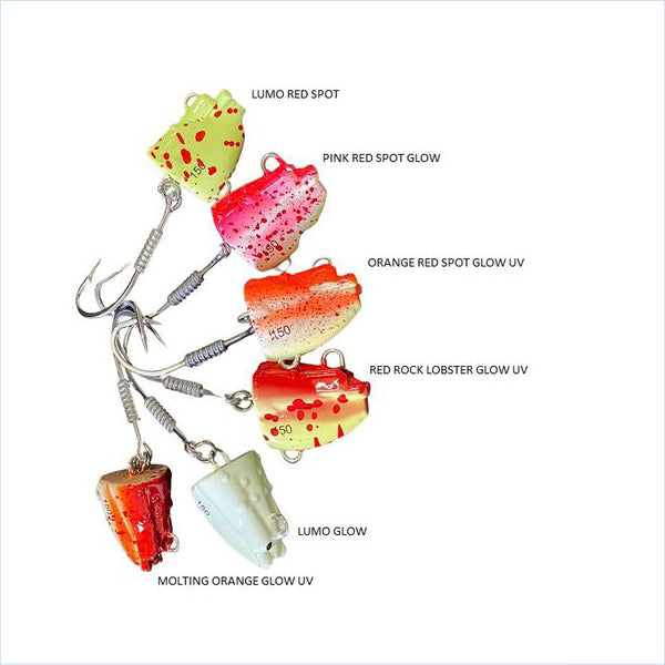 Vexed Cray Lord Head 150g Red Rock Lobster Glow