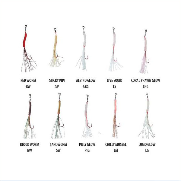 Vexed Bottom Worm Long Shank Assist