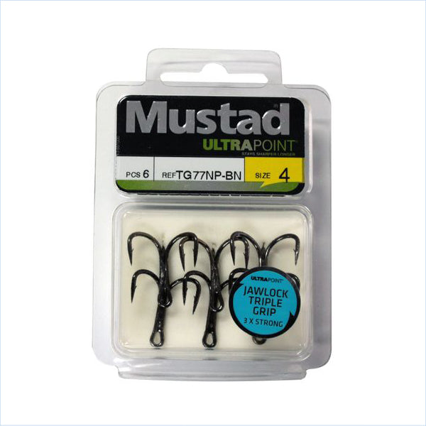 Mustad TG77 Jawlock 3x Treble 1