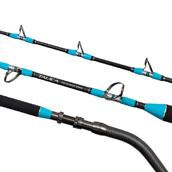 Talica 6'2pc 50-80lb Spiral Bent Butt